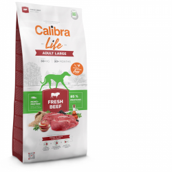 CALIBRA DOG LIFE ADULT LARGE FRESH BEEF 12 KG